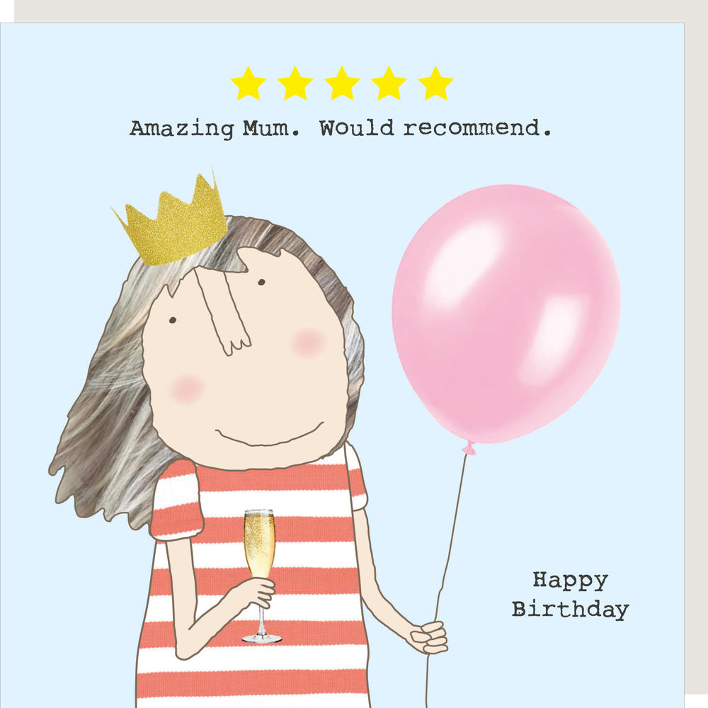 Rosie Made A Thing Five Star Daughter Birthday Card Cards